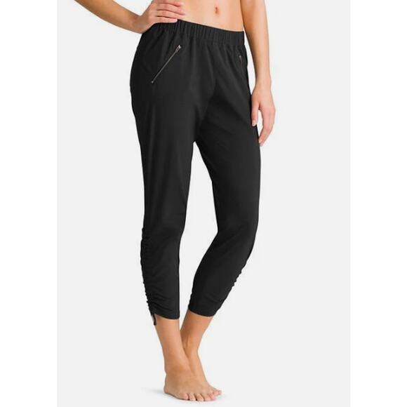 Athleta Aspire Ankle Pant Size 10 Pull On Tapered Lightweight Performance Yoga - Picture 1 of 16